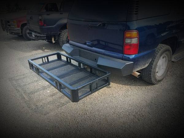 heavy duty hitch cargo carrier