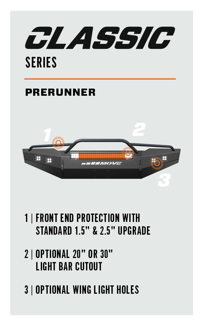 Prerunner Truck Bumper Kit Options