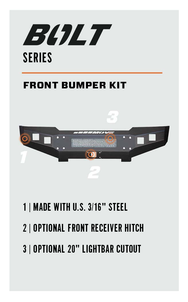 Modular Bolt Together Bumper Kit Customizations