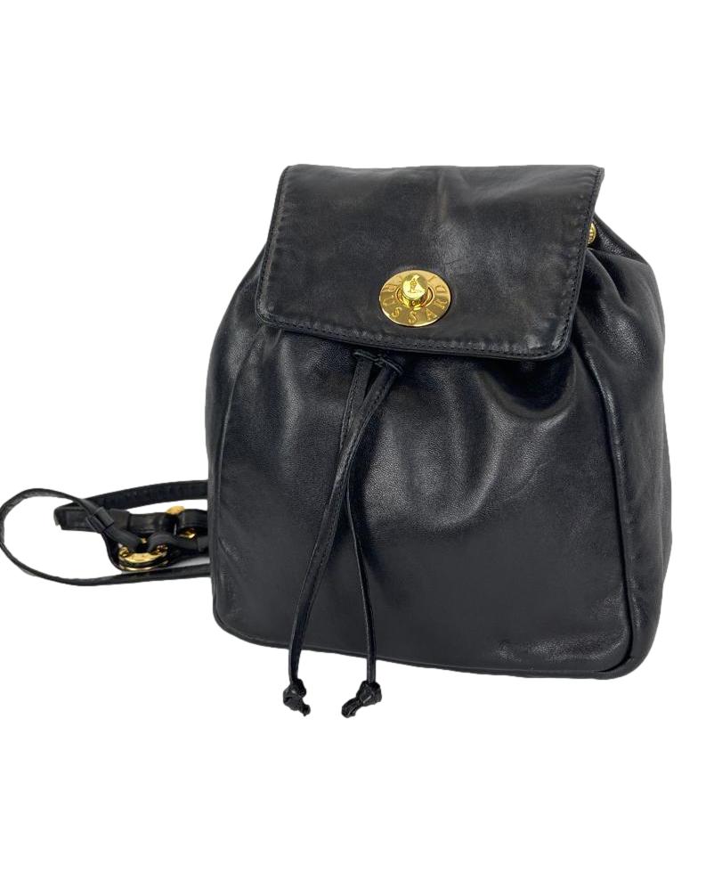 TRUSSARDI Leather Mini Backpack