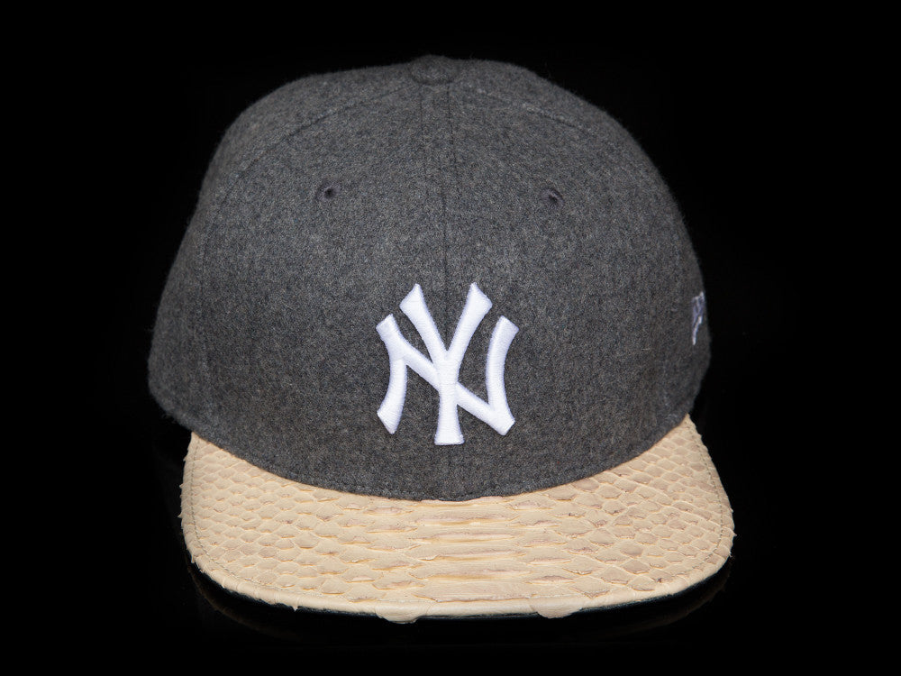 yankees snakeskin strapback