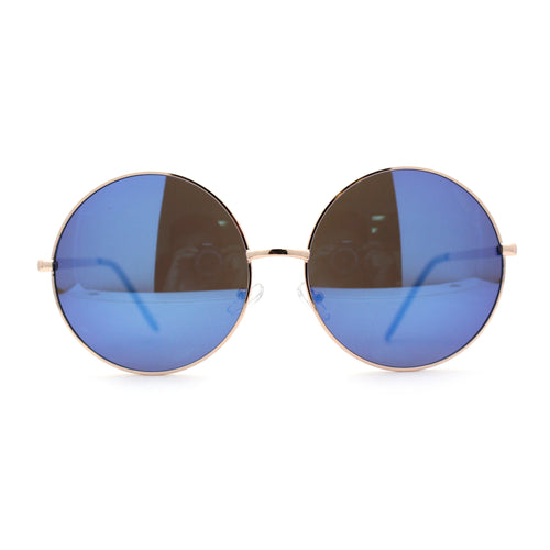 Retro Snug Small Round Circle Lens Hippie Sunglasses – superawesome106