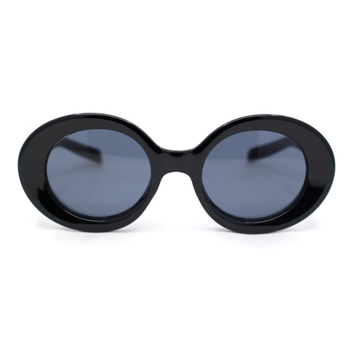 Oval Small Trendy Fashion Plastic Sunglasses – Weekend Shade Sunglasses