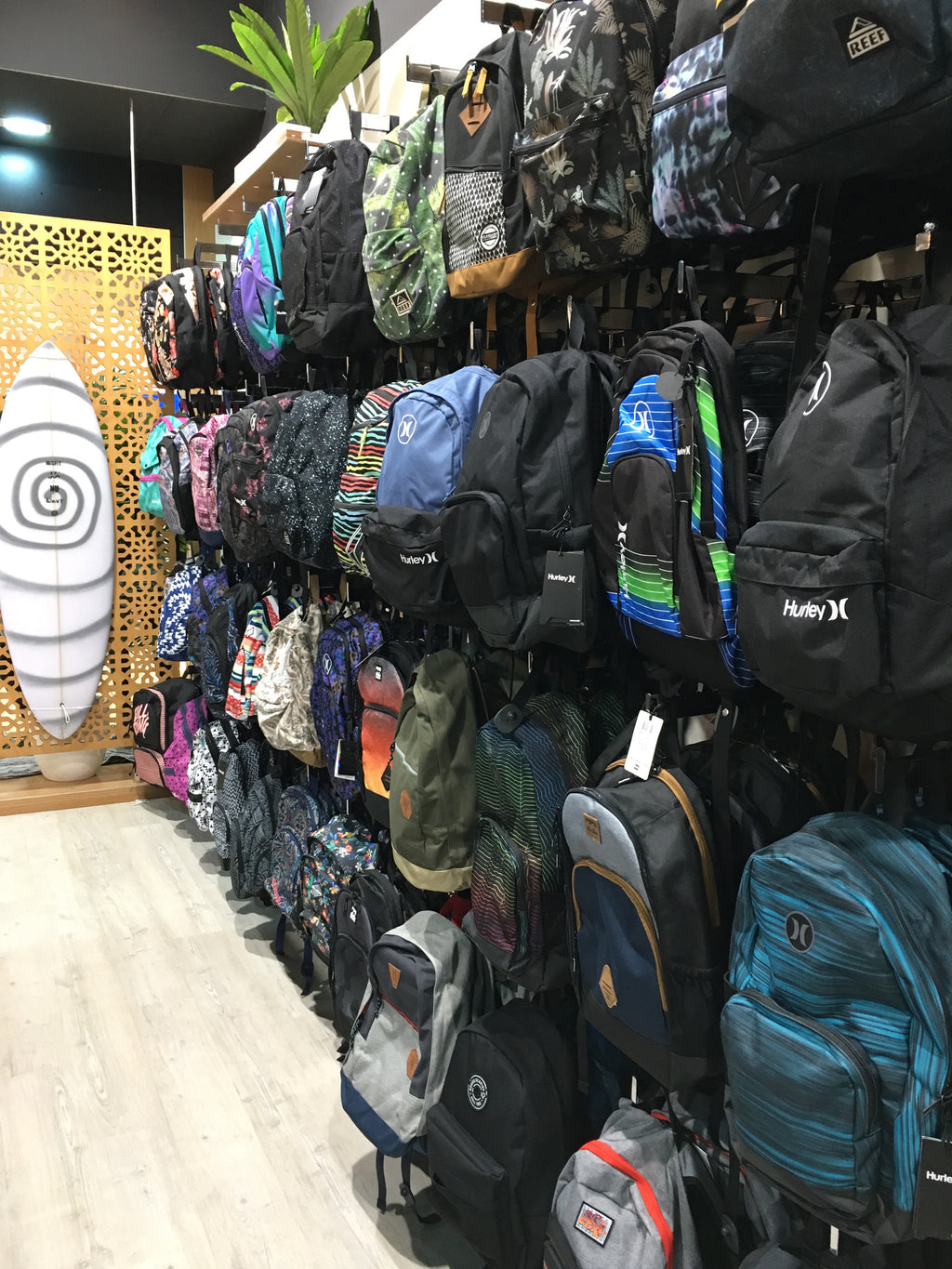 hurley school bags