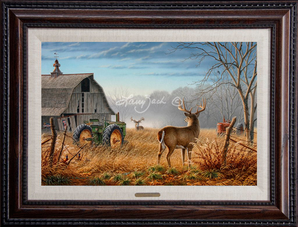 Old Rivals I Larry Zach Wildlife Art