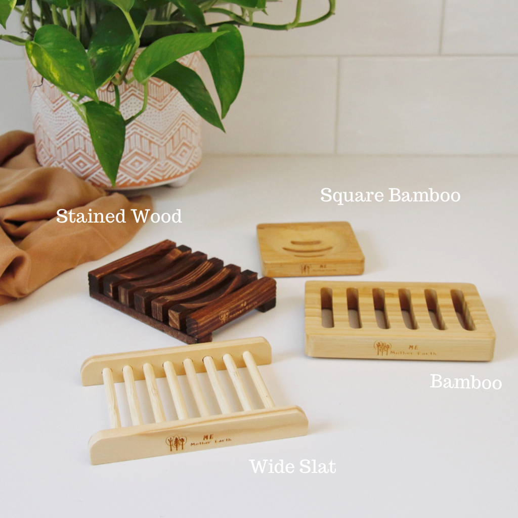 Waterfall Self-Draining Bamboo Soap Dish – Little Flower Soap Co