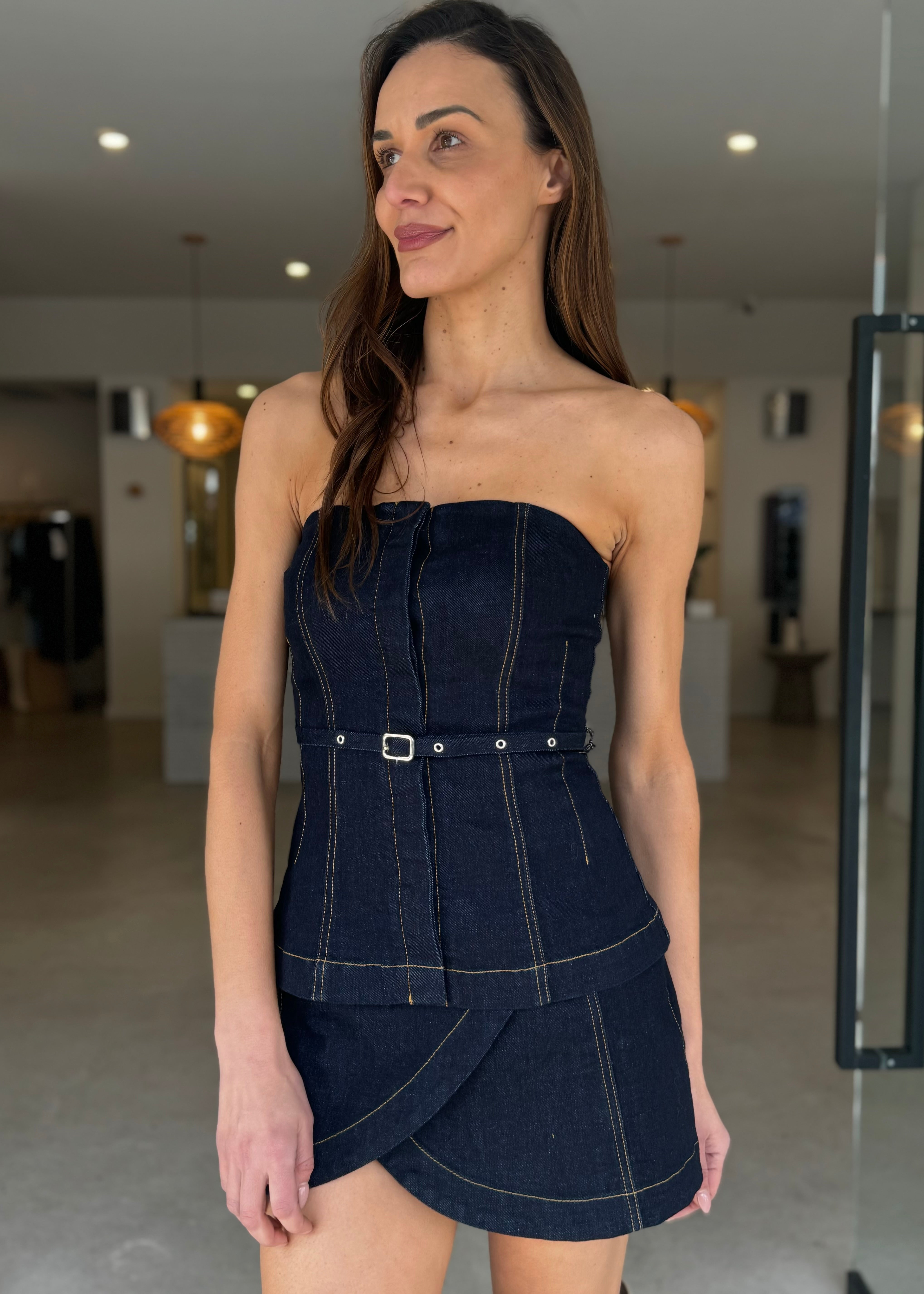 DUSK DENIM BODICE