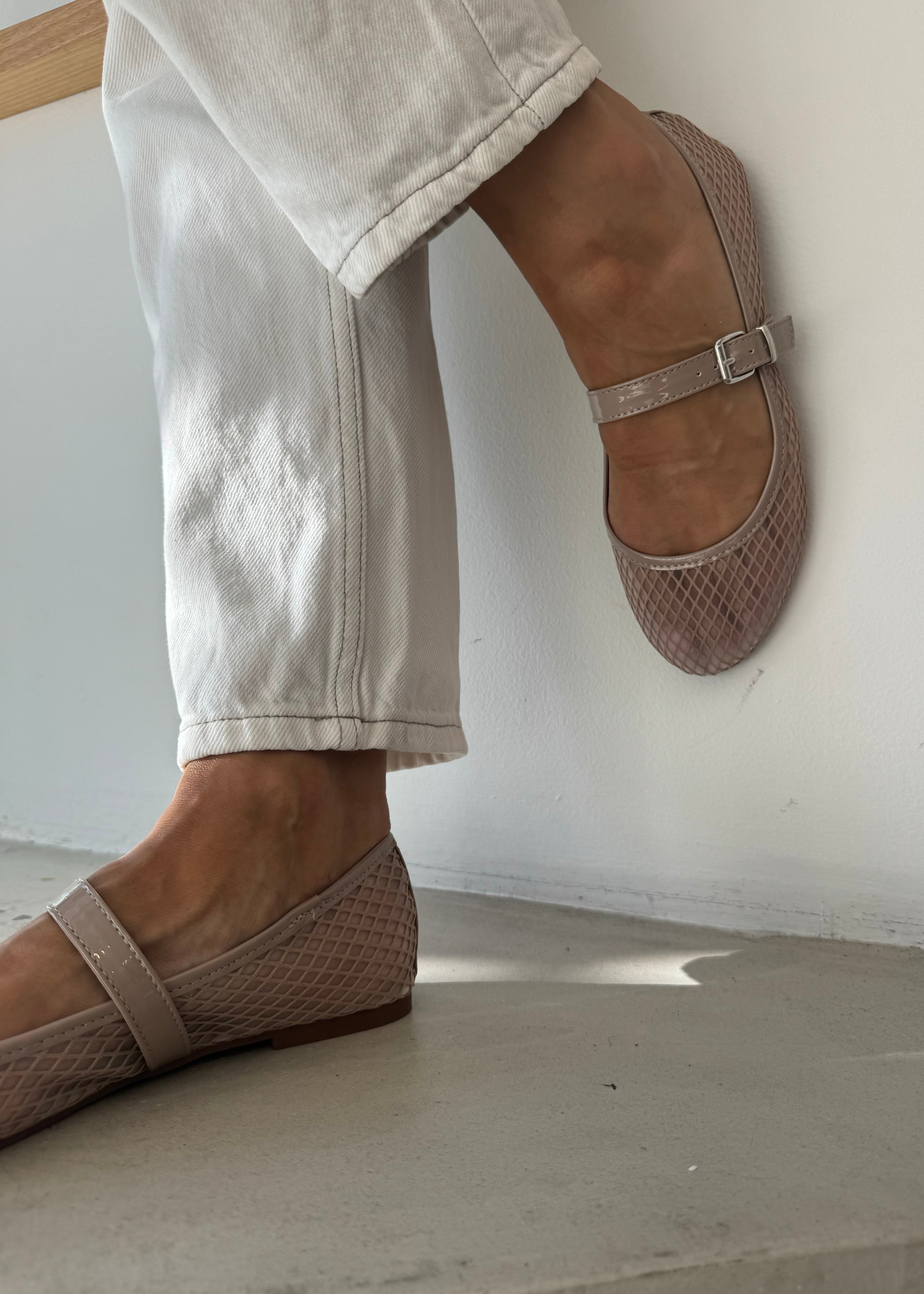 ANDISINE BALLET FLAT NUDE