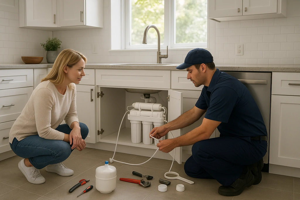 filtering out fluoride in water