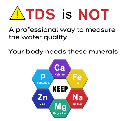 TDS is not an effective way to measure water quality