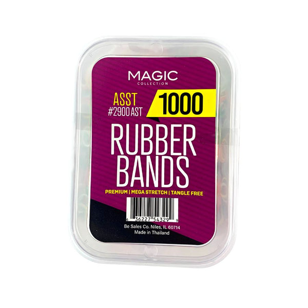 Magic Collection Colorful Rubber Bands, 500 Small Size, 1-1/2 oz 2