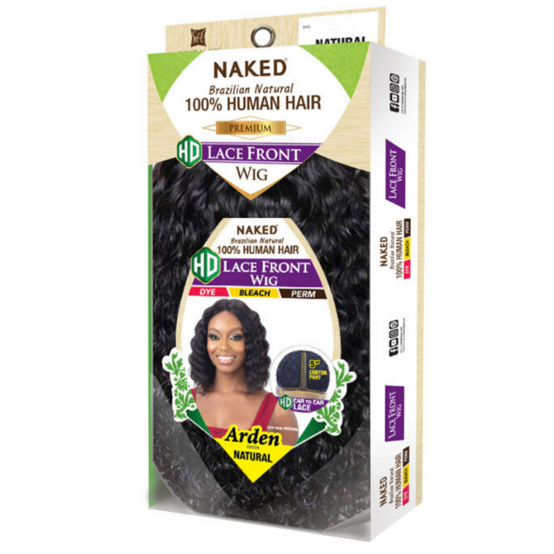 Shake N Go Naked Brazilian Natural 100 Human Hair Lace Front Wig A