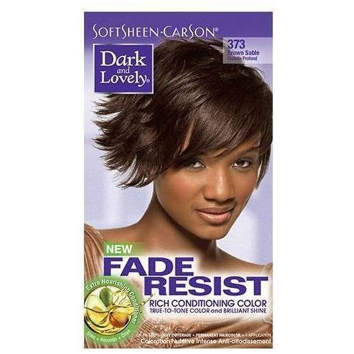 SoftSheen-Carson Dark and Lovely Fade Resist Hair Color, 376 Red