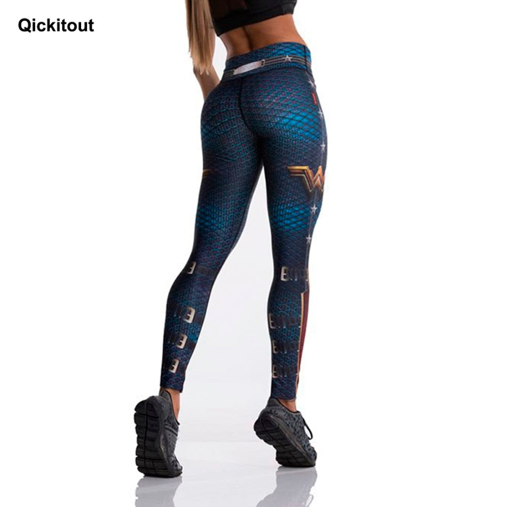 wonder woman workout leggings