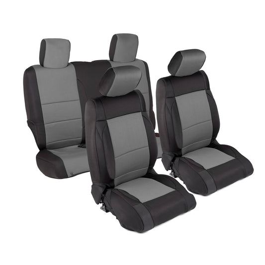 Jeep Wrangler JK 07-12 2-Door Neoprene Seat Cover Kit Front & Rear Bla –  AWT Jeep Edition