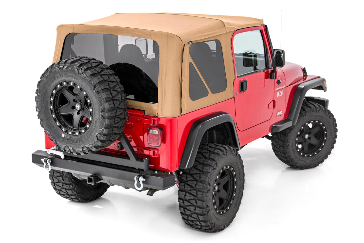 Soft Top | Replacement | Spice | Full Doors | Jeep Wrangler TJ (97-06) –  AWT Jeep Edition