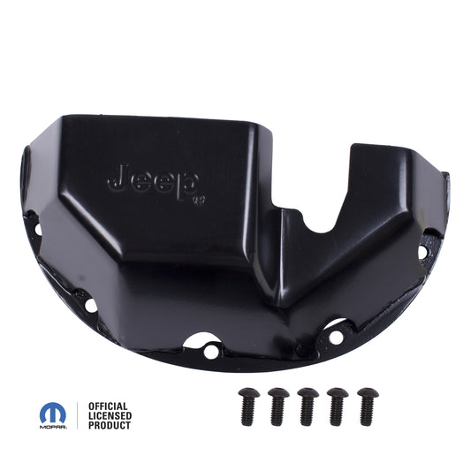 Skid Plate, Differential, Jeep logo, for Dana 35; Jeep Wrangler JK / TJ - DMC-16597.35
