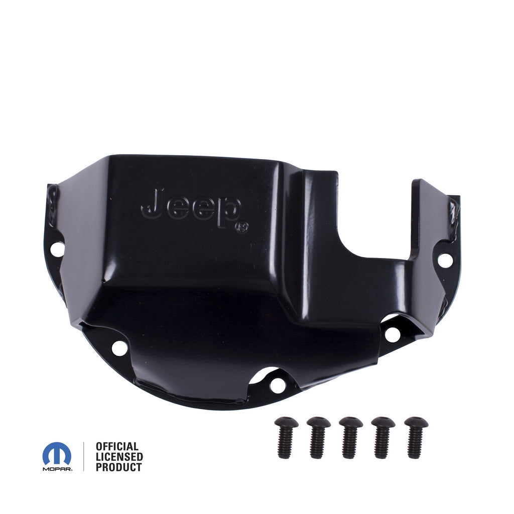 Skid Plate, Differential, Jeep logo, for Dana 44; Jeep