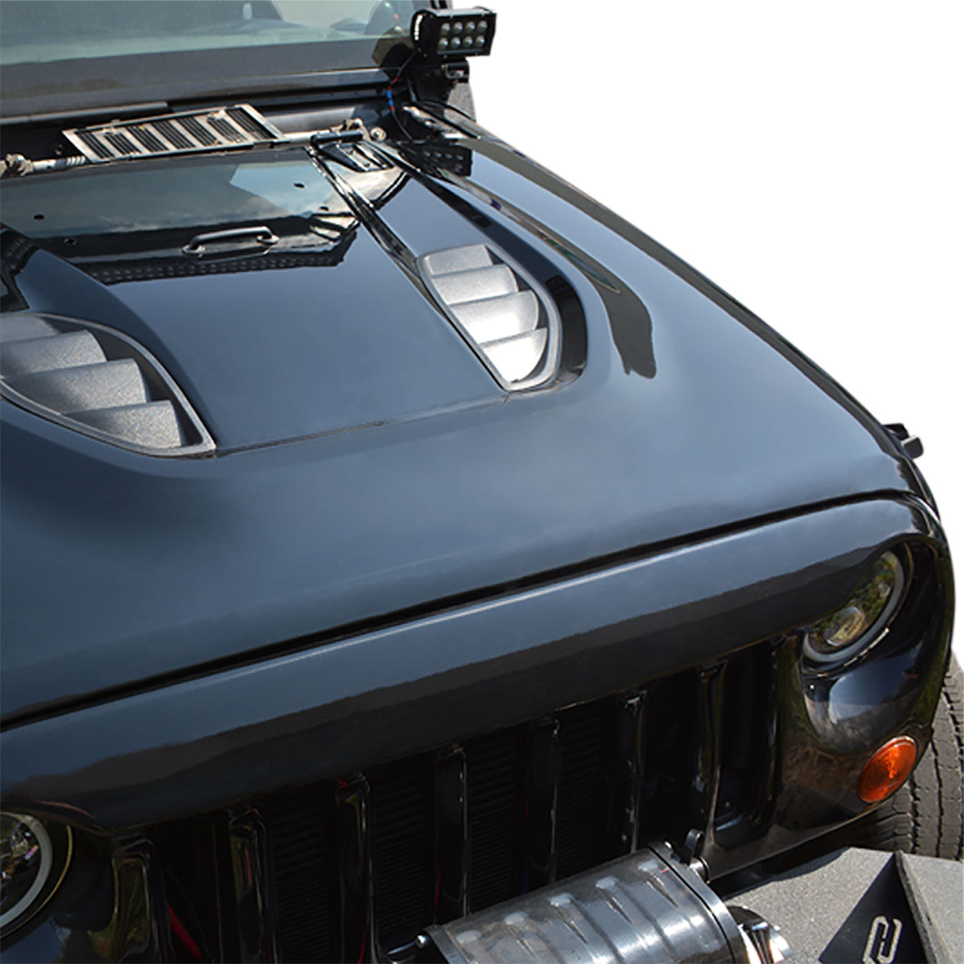 Jeep JK Rubicon 10th Anniversary Replica Hood 07-18 Wrangler JK DV8 Of –  AWT Jeep Edition