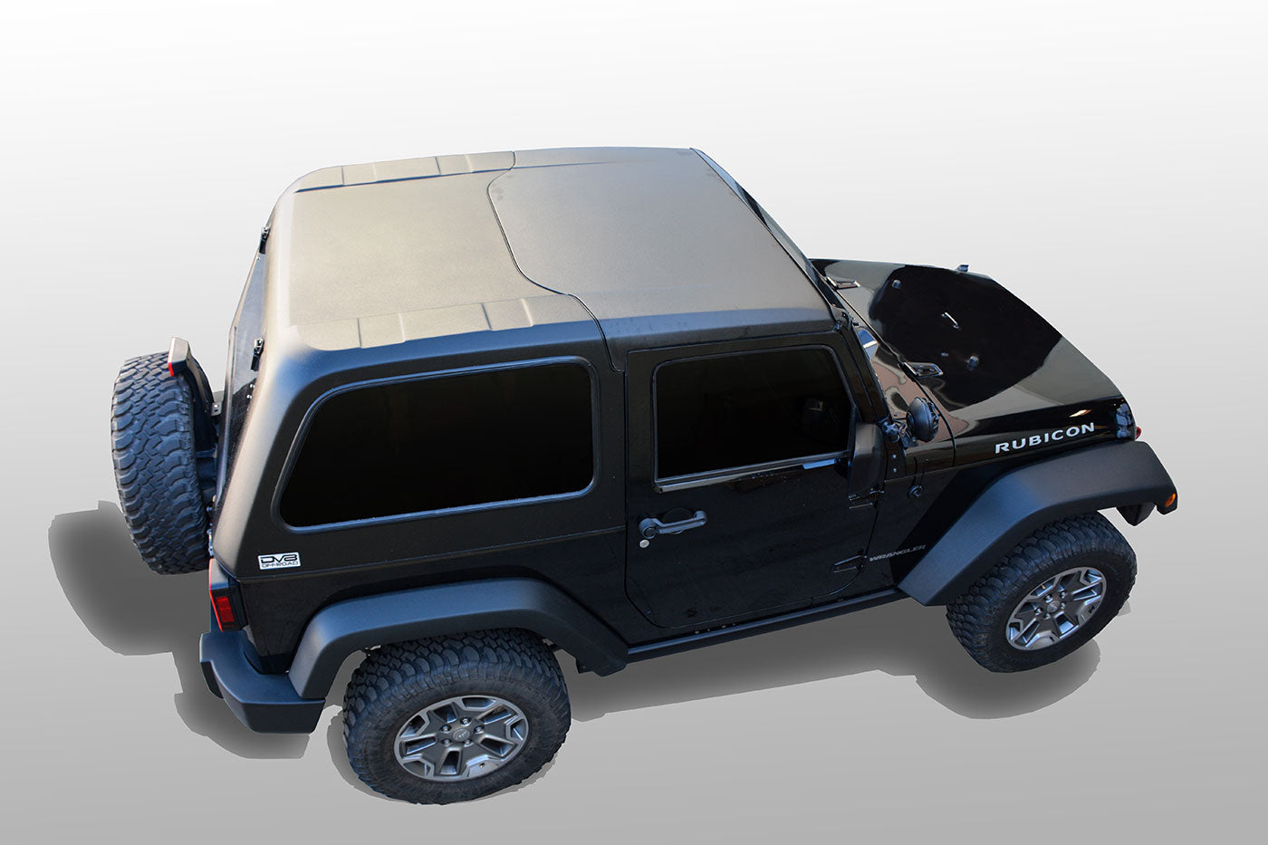 Jeep JK Hard Top Fast Back 07-18 Wrangler JK 2 Door 2 Piece DV8 Offroa –  AWT Jeep Edition