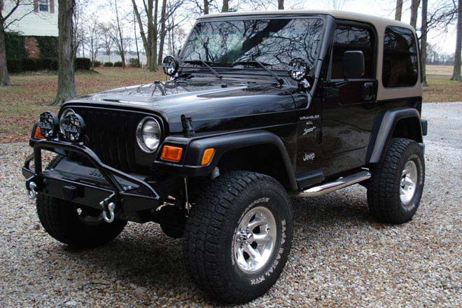 Jeep Wrangler TJ 4 inch Lift Kit Nitro Shocks (1997-2002) Zone - J10N – AWT  Jeep Edition