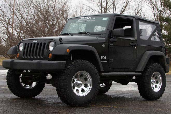 Jeep Wrangler JK 3 inch Lift Kit Nitro Shocks (2-Door) Zone - J12N