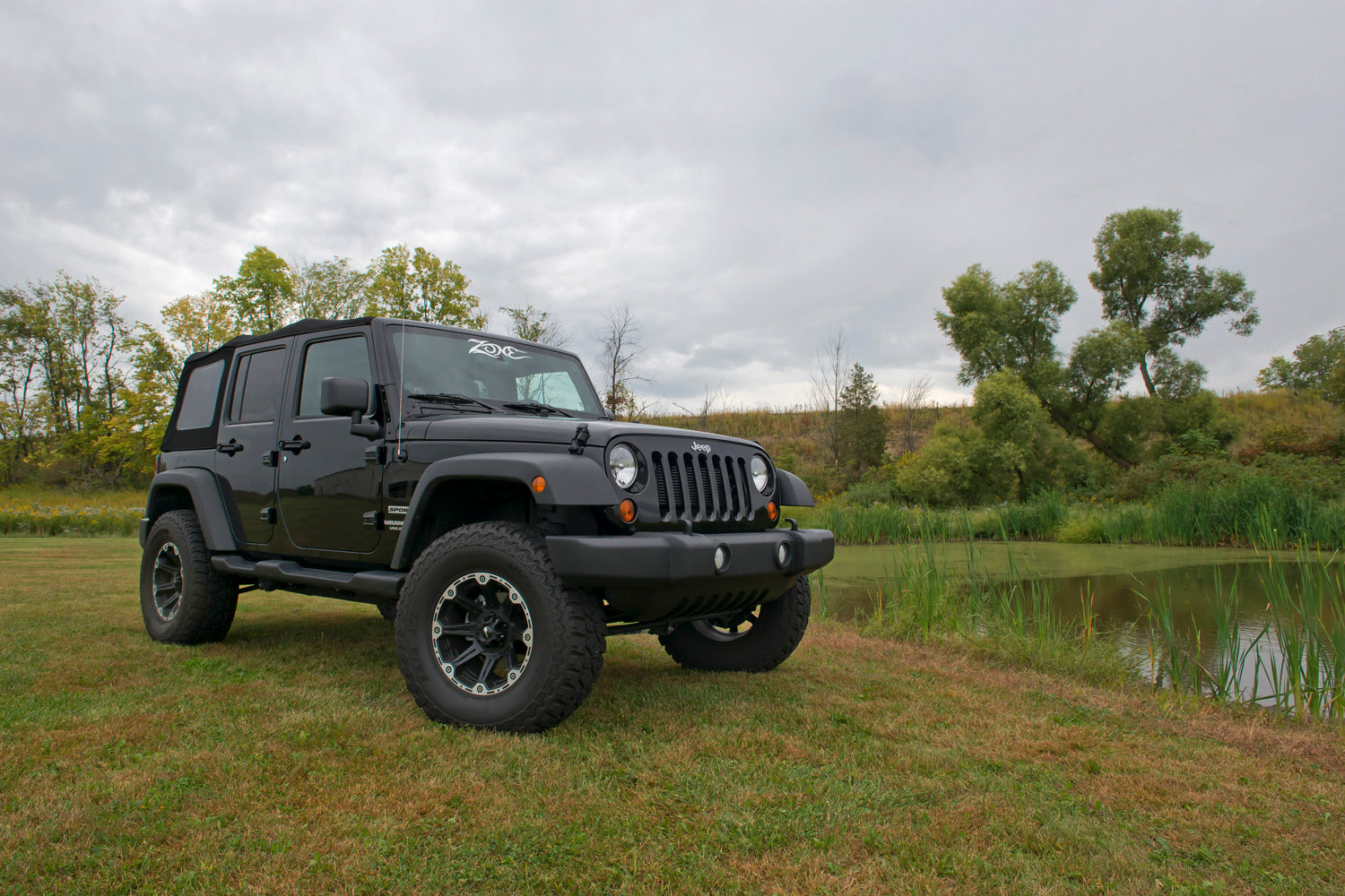 Jeep Wrangler JK 3 inch Lift Kit Nitro Shocks (4-Door) Zone - J13N – AWT  Jeep Edition