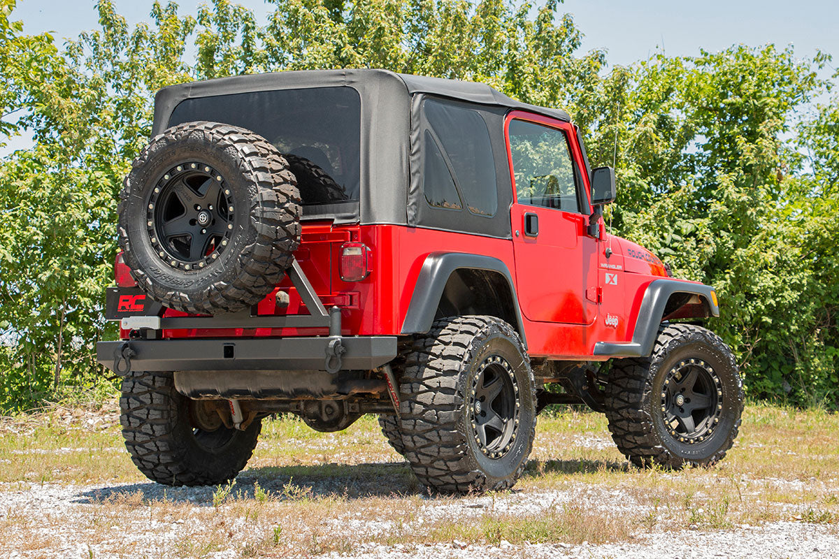 Rear Bumper | Tire Carrier | Jeep Wrangler TJ 4WD (1997-2006) – AWT Jeep  Edition