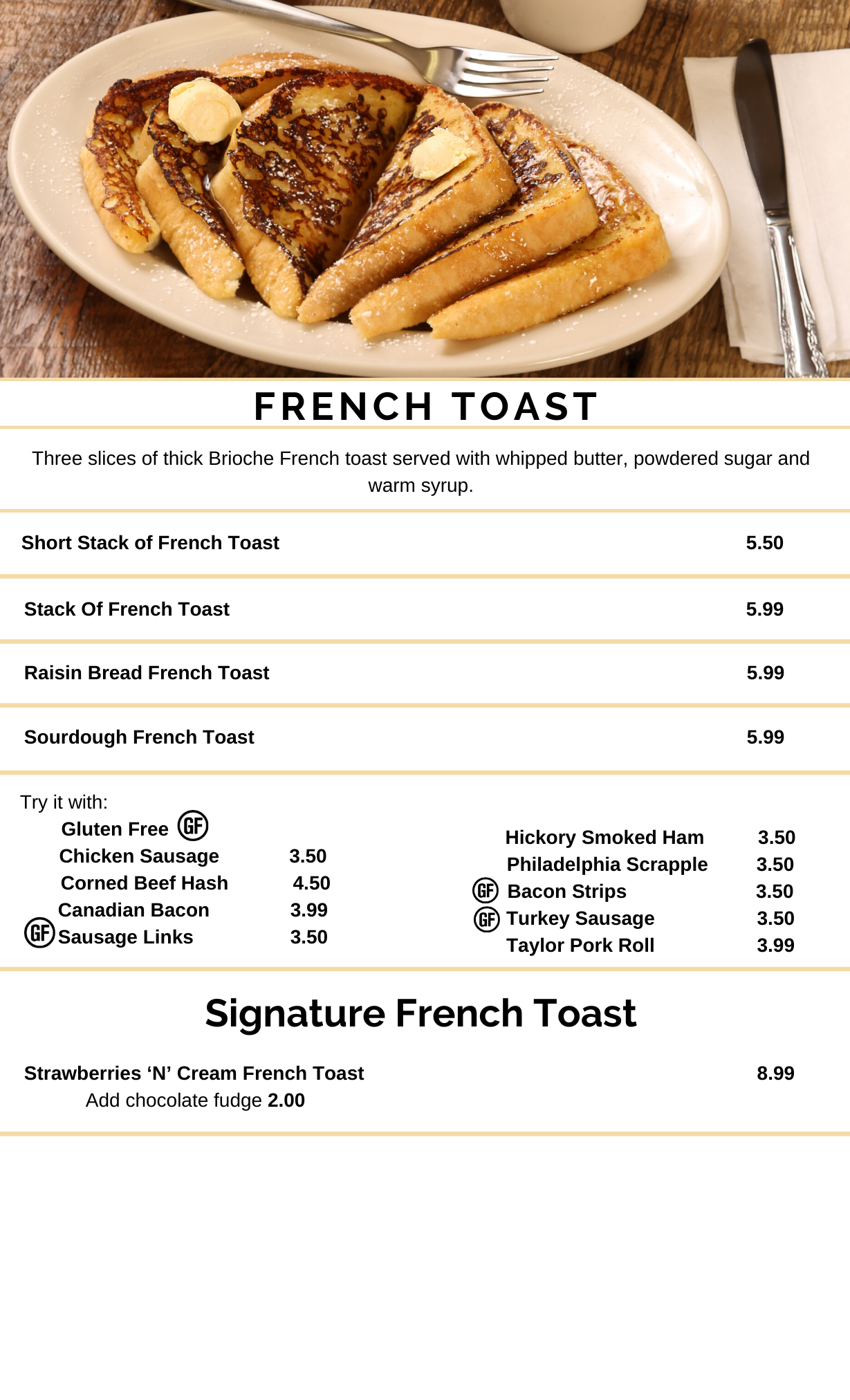 FRENCH TOAST