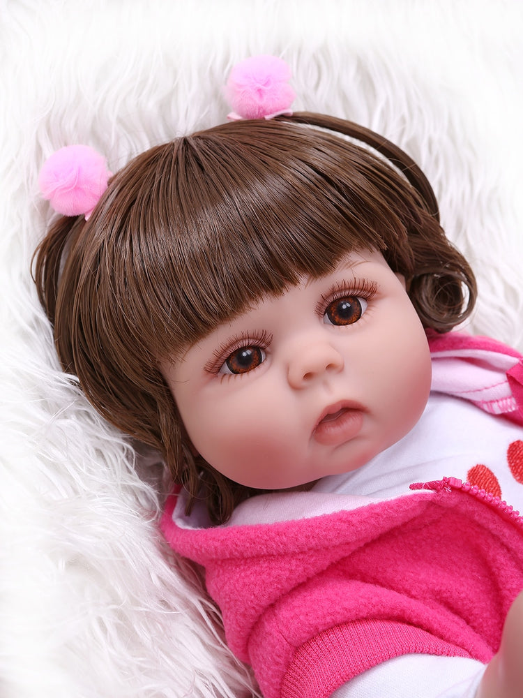 Bebê Reborn Realista Toda em Silicone 49cm - Pimpimbaby