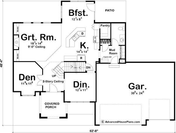 Boston | 2 Story Traditional House Plan