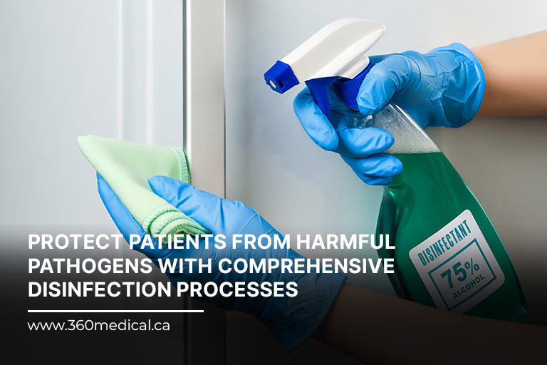 Protect patients from harmful pathogens with comprehensive disinfection processes