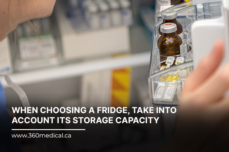 When choosing a fridge, take into account its storage capacity