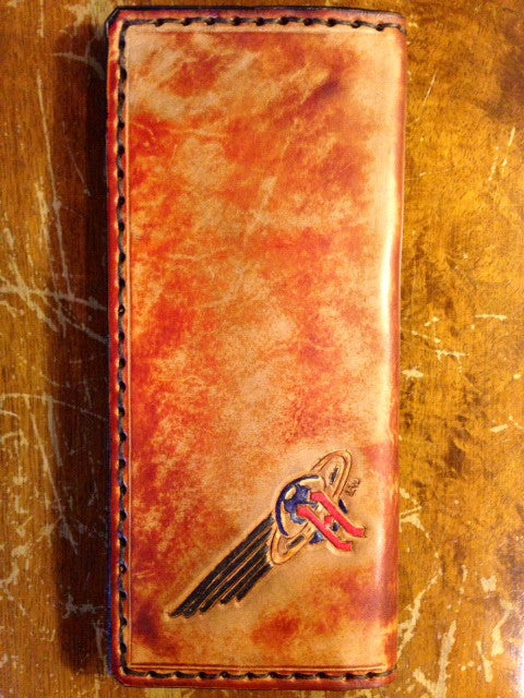 Custom Leather Tally Book