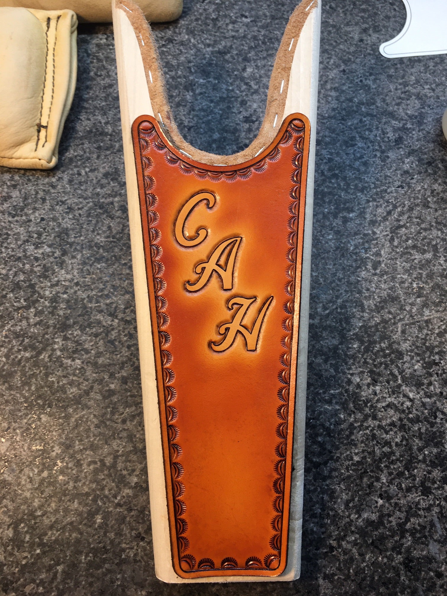 Boot Jack - Custom Hand-tooled