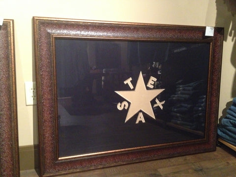 Large Come & Take It Framed Flag - Beautiful Stitiched – Texas National ...