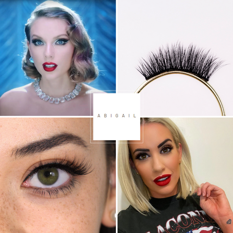 Abigail Taylor Swift Almond Eye Lash Look