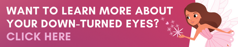 want to learn more about your downturned eyes? Click here to discover our latest blog on the topic with heaps of make-up tips, lash tricks and info that you'll love!