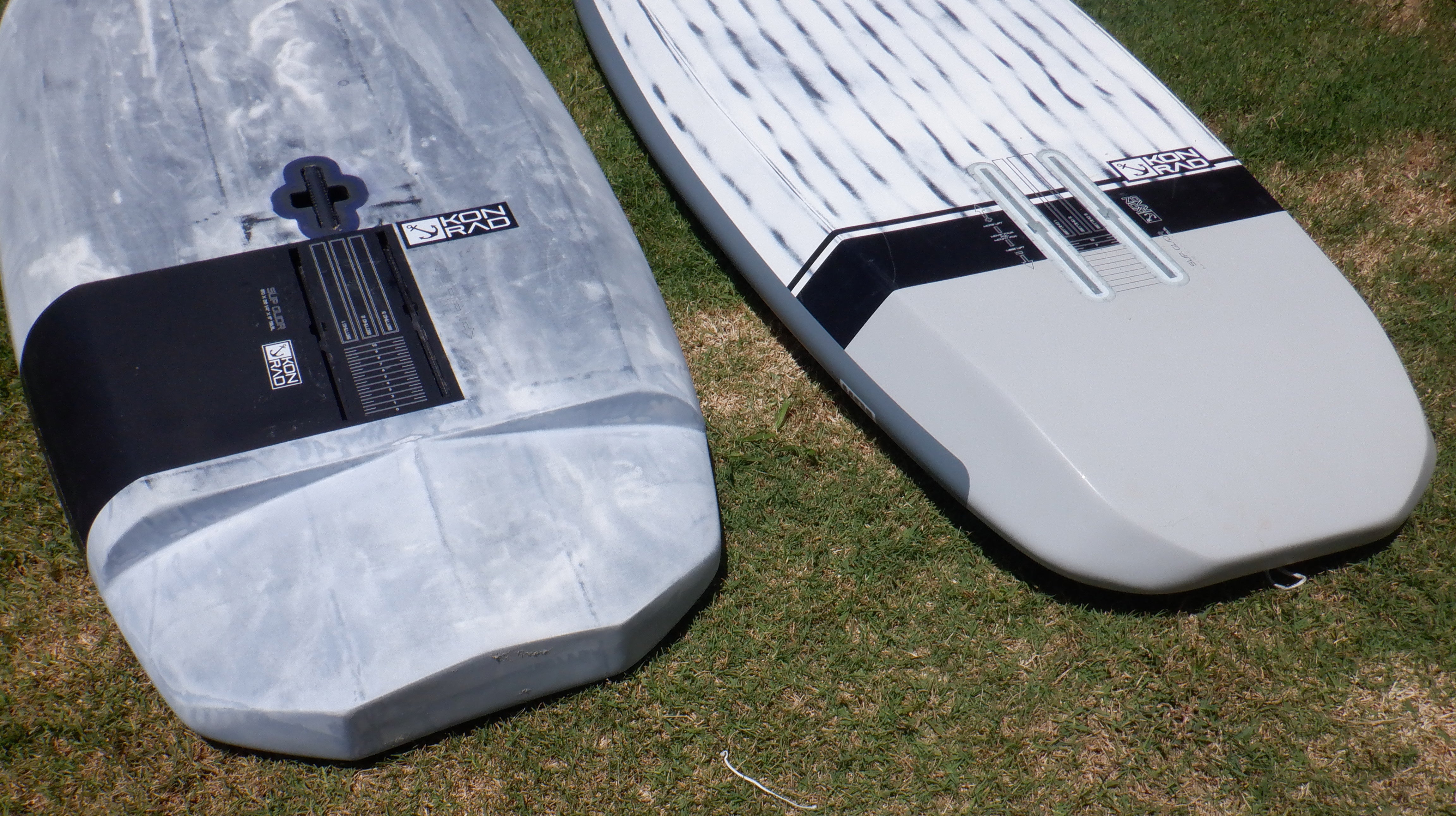 Konrad SUP GLIDR Tail Shape Comparison