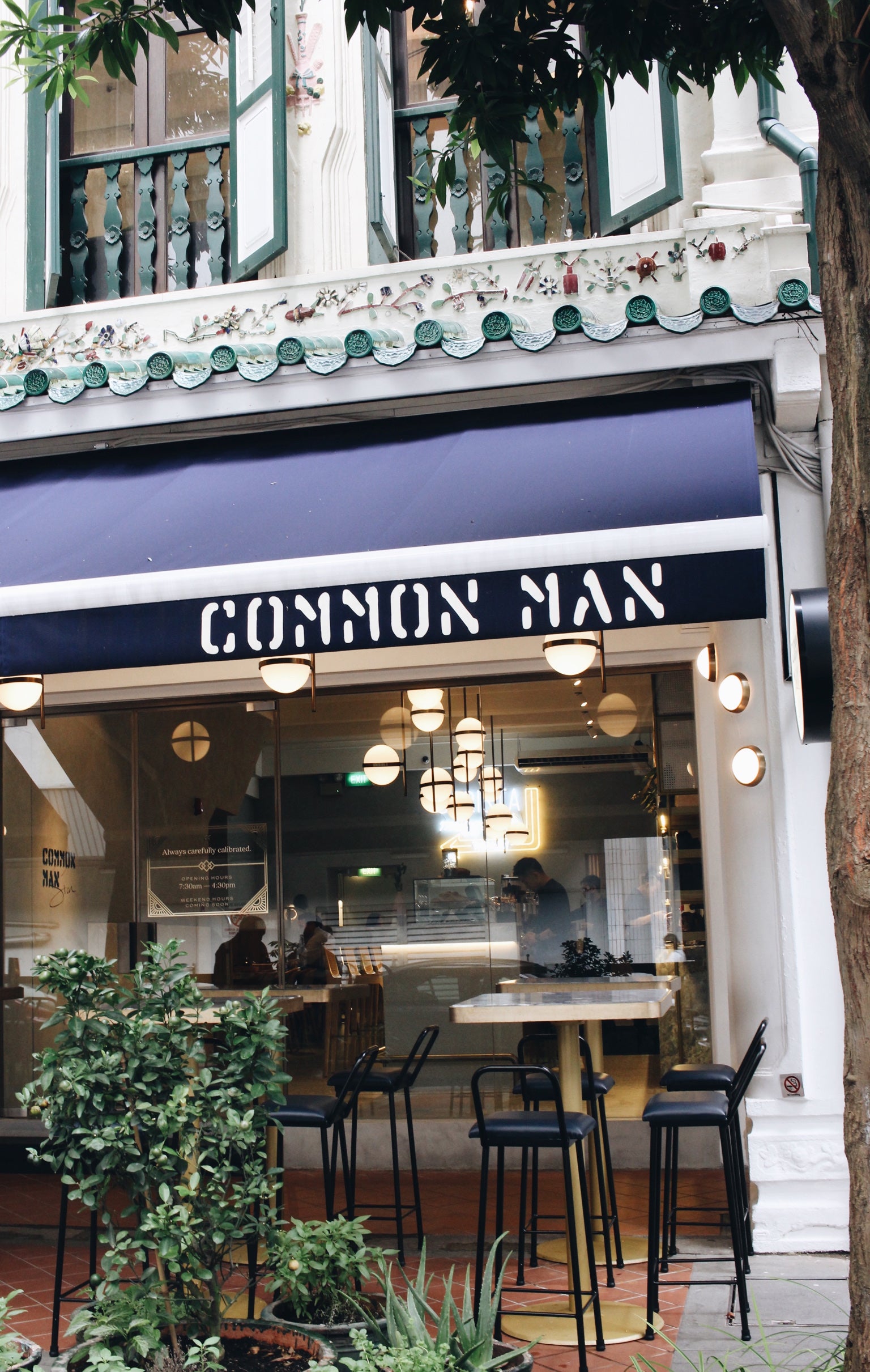 common man, singapore coffee, loveramics, specialty coffee, barista, coffee cups, interior, common man stan