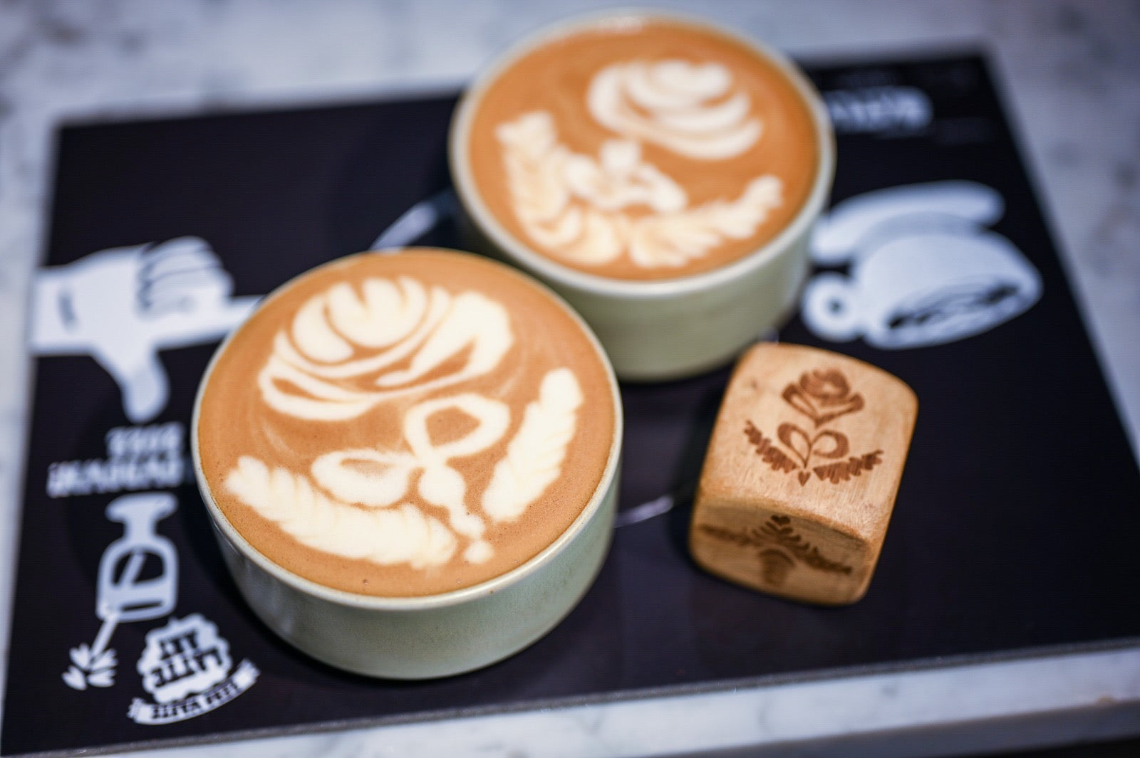 loveramics oatly zero waste throw down designer coffee cups latte art