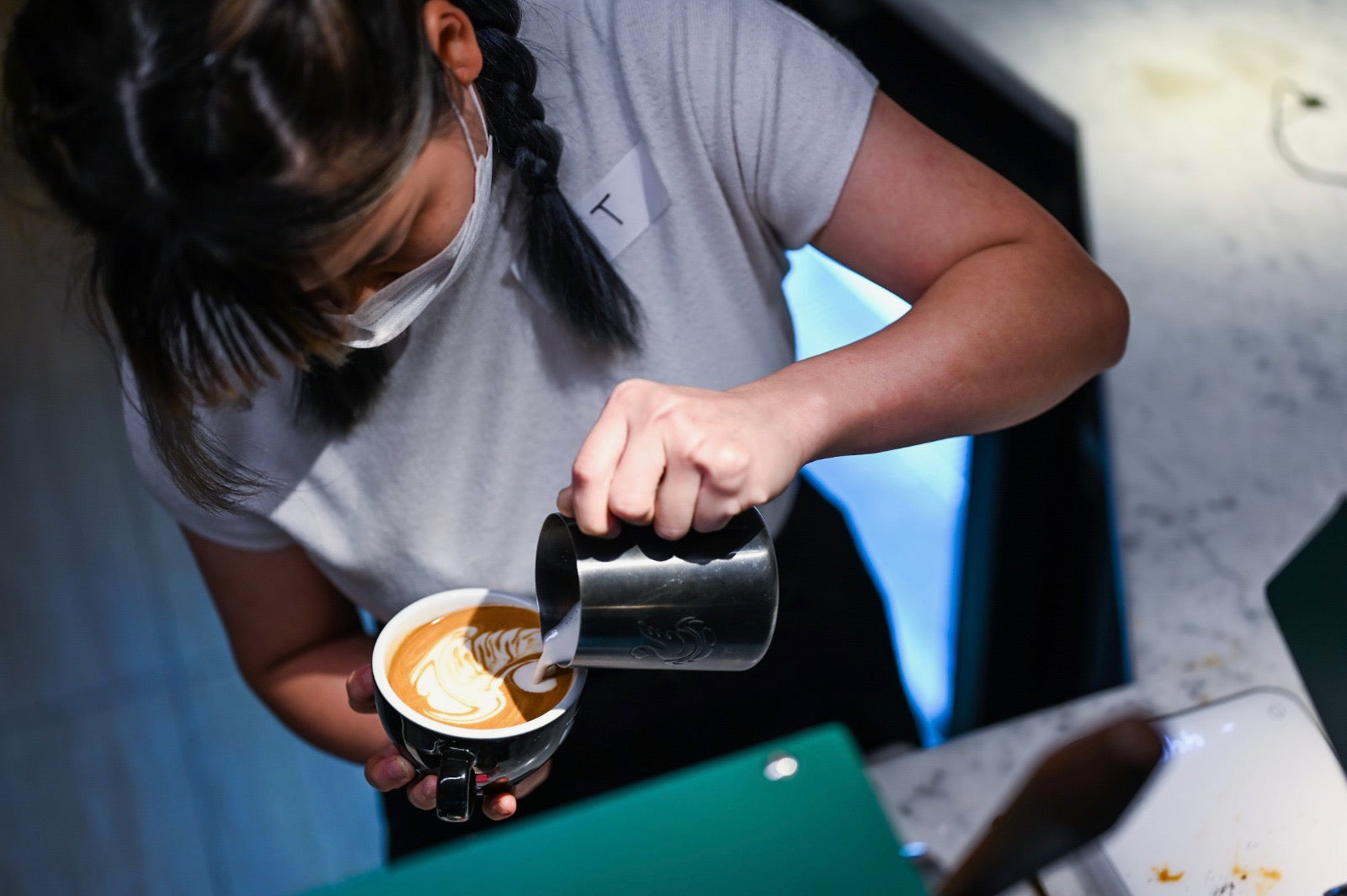 loveramics oatly zero waste throw down designer coffee cups latte art