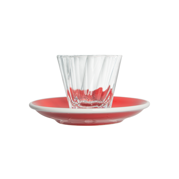 Glass Coffee Cup and Saucer – TOIRO