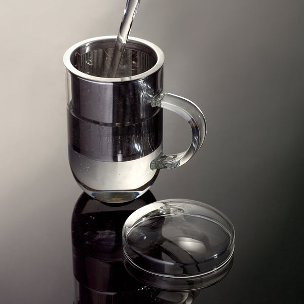 Buy Double Wall Glass Coffee Mugs 450 ML, 1CHASE