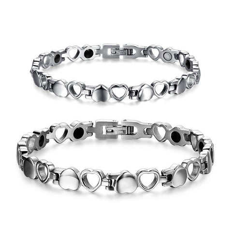 Love Titanium Steel radiation Protection Health Bracelet