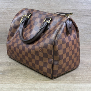 Louis Vuitton Speedy 25 My Heritage w Blue and White stripe