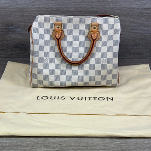 Louis Vuitton Speedy 25 My Heritage w Blue and White stripe