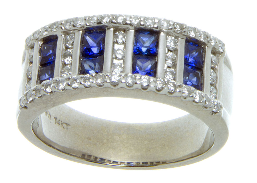 1.50ct Tanzanite & Diamond Band Ring – Chicago Pawners & Jewelers