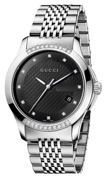 Gucci G Timeless 126 4 Diamond Watch Chicago Pawners Jewelers