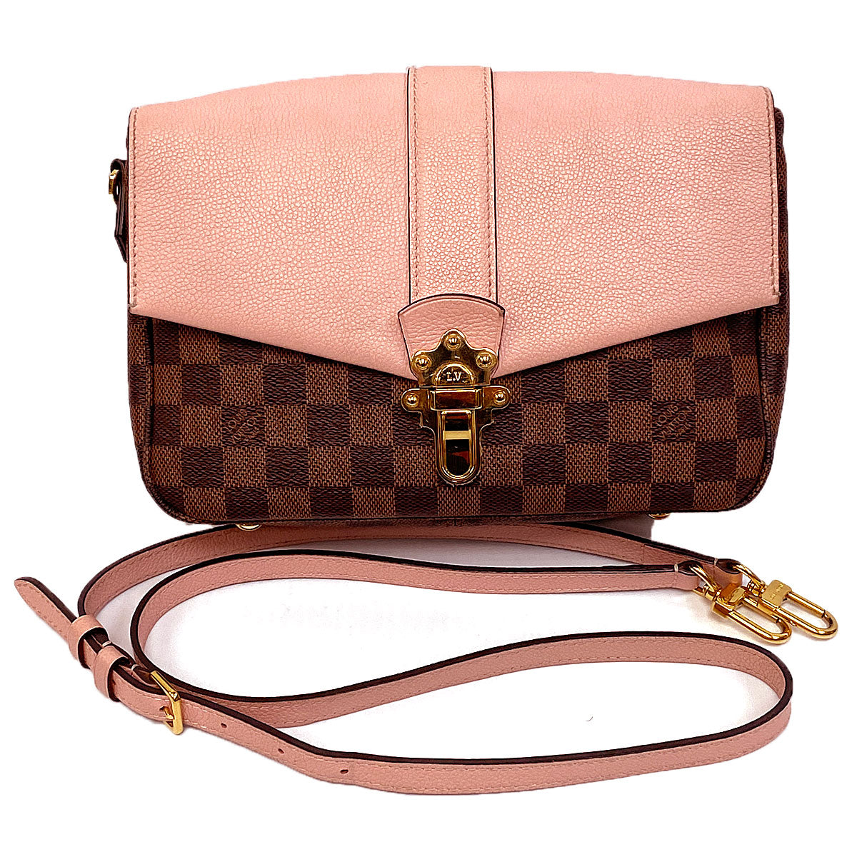 Louis Vuitton Clapton Damier Ebene Magnolia Crossbody – Chicago Pawners & Jewelers